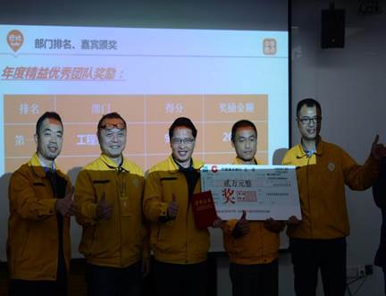 热烈祝贺“尊龙凯时人生就是博2018年精益年终总结暨表彰大会”隆重召开